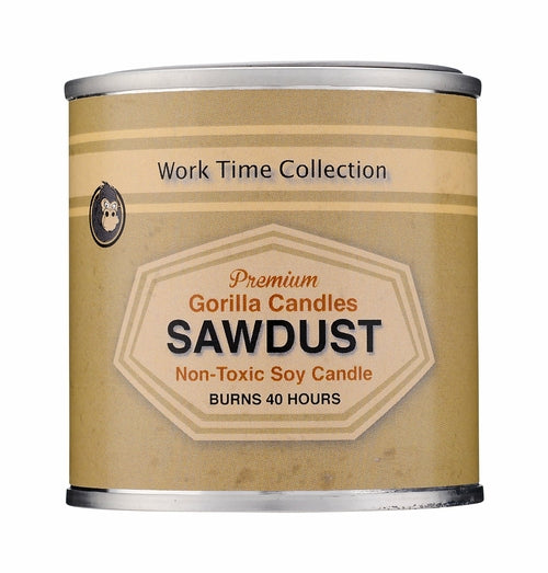 Sawdust Scented Premium Gorilla Candle