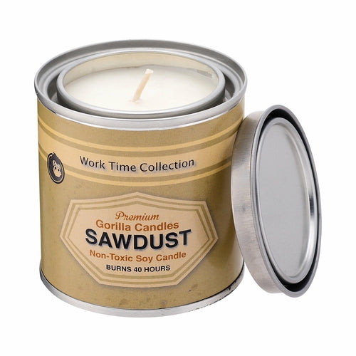 Sawdust Scented Premium Gorilla Candle