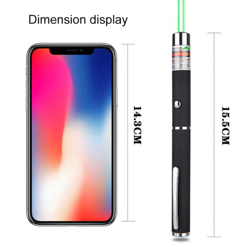3 Pack 900Mile Laser Pointer Pen Green Blue Red Light Visible Beam
