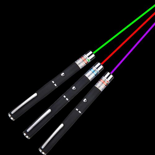 3 Pack 900Mile Laser Pointer Pen Green Blue Red Light Visible Beam