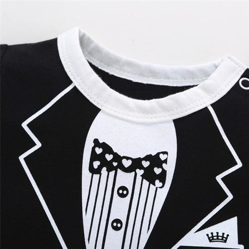 Baby Rompers Sophisticated Suit Style