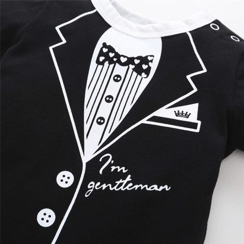 Baby Rompers Sophisticated Suit Style