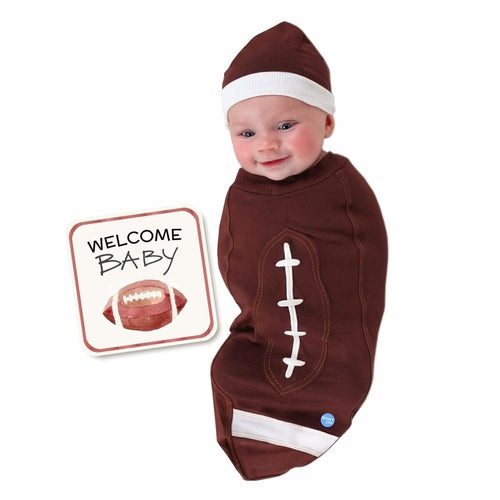 Football Baby Swaddle