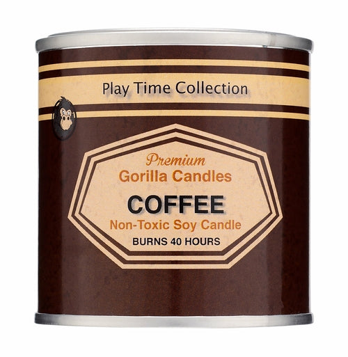 Coffee Scented Premium Gorilla Candle