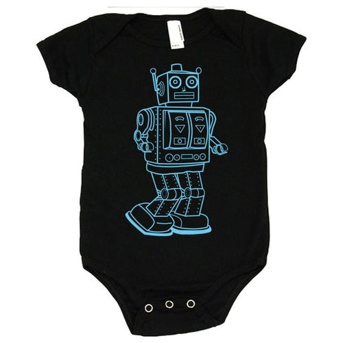 Vintage Robot Romper Onesie