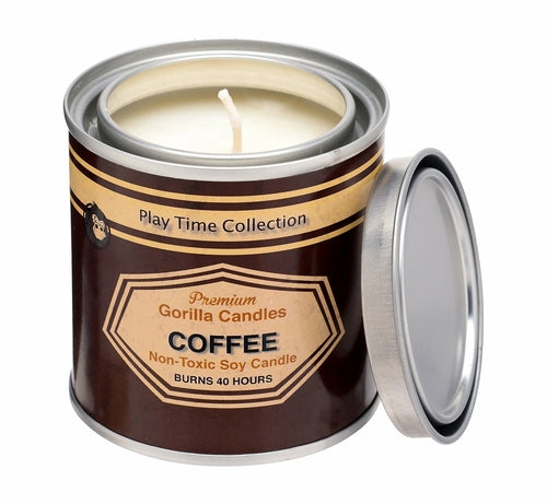 Coffee Scented Premium Gorilla Candle